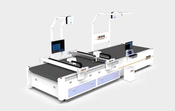 良い値段 デュアルヘッド IB1660 レザー切断機 | 自動 CNC 本革カッター オンライン